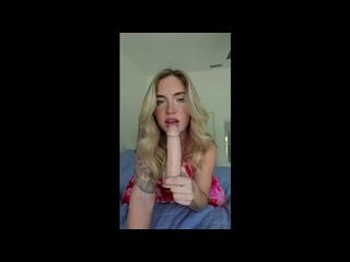 Petite Blonde with Big Tits - Mommy JOI Edging Instruction